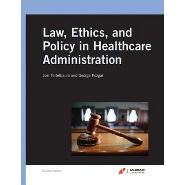 Laureate Mmha6300 Legal Health Custom Book