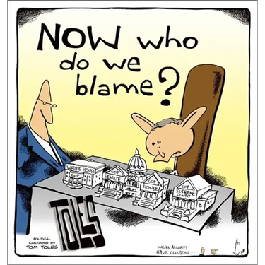 Now Who Do We Blame?