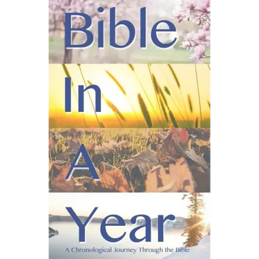 Bible In A Year: Chronological: A Chronological Journey Through the bible
