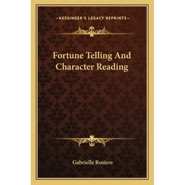 Fortune Telling and Character Reading