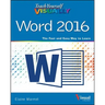 Teach Yourself Visually Word 2016