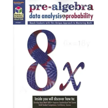 Pre-Algebra: Data Analysis & Probability: Math Reproducible Pre-Algebra
