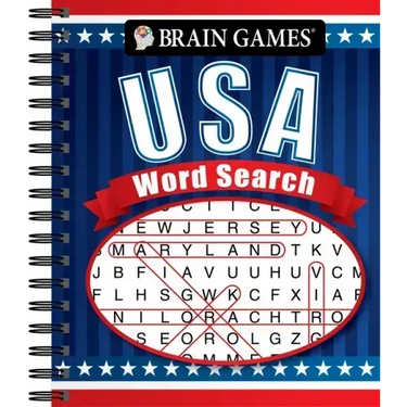 Brain Games - USA Word Search (#4): Volume 4