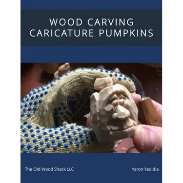 Wood Carving Caricature Pumpkins