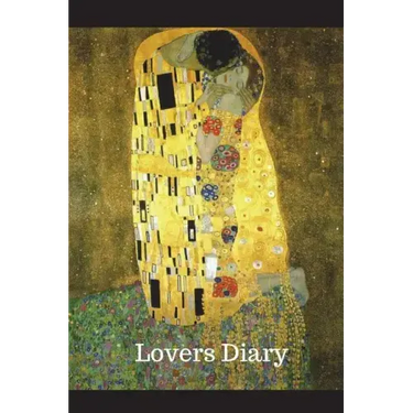 Lovers Diary: 6" x 9" 150 Sheet 300 Page Diary Featuring Gustav Klimt's The Kiss