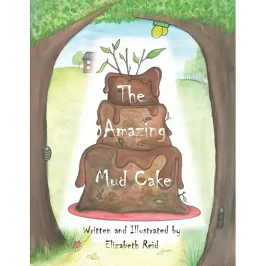 The Amazing Mud Cake: Ollee was in the mud kitchen, cooking something yummy...