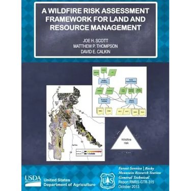 A Wildfire Risk Assessment Framework for Land and Resource Management