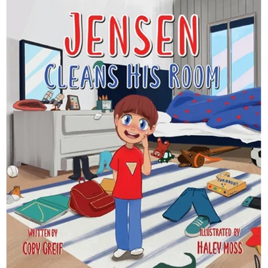 Jensen Cleans His Room