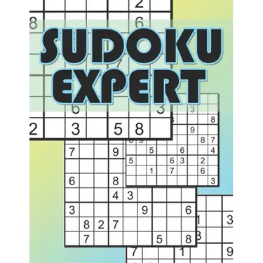 Sudoku Expert: Sudoku Difficult Level, Hard Sudoku Books for Adults, Sudoku Gift Book