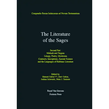 The Literature of the Sages, Second Part
