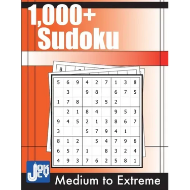 1000+ Sudoku: Medium, Hard, Expert and Extreme Puzzles for Adults