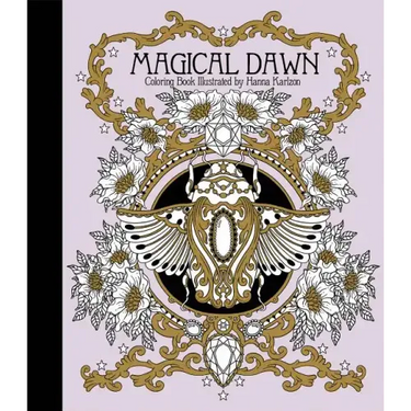 Magical Dawn Coloring Book: Published in Sweden as Magisk Gryning