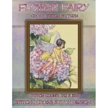 Flower Fairy Cross Stitch Pattern