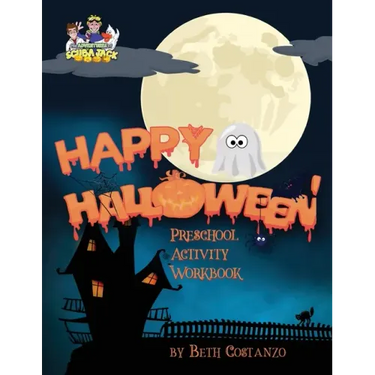 Happy Halloween Preschool Activity Workbook
