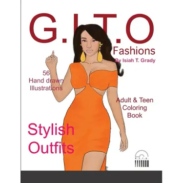G.I.T.O Fashions Coloring book 2