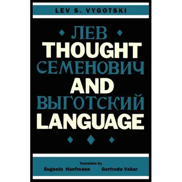 Thought and Language