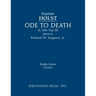 Ode to Death, H.144: Study score