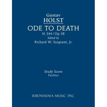 Ode to Death, H.144: Study score