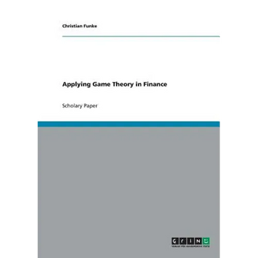 Applying Game Theory in Finance