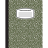 Classic Composition Notebook: (8.5x11) Wide Ruled Lined Paper Notebook Journal (Olive Green) (Notebook for Kids, Teens, Students, Adults) Back to Sc