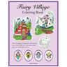 Fairy Village Coloring Book: A coloring book with fairy paper dolls
