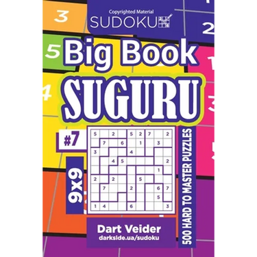 Sudoku Big Book Suguru - 500 Hard to Master Puzzles 9x9 (Volume 7)