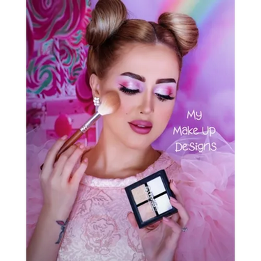 My Make Up Designs: Book of face chart templates for make up artist designers creations. Perfect for teens, students & professionals. Lilac design