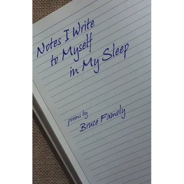 Notes I Write to Myself in My Sleep