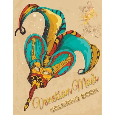 Venetian Mask Coloring Book