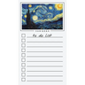 To Do List Notepad: Van Gogh Art, Checklist, Task Planner for Grocery Shopping, Planning, Organizing
