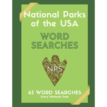 National Parks of the USA Word Searches: 63 Word Searches Every National Park