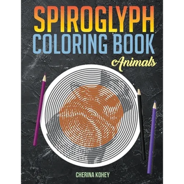 spiroglyph coloring book: Animals