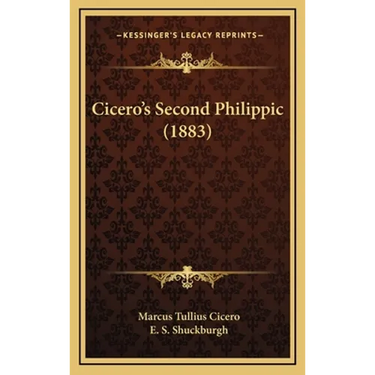Cicero's Second Philippic (1883)