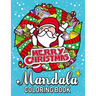 Merry Christmas Mandala Coloring Books: An Adults Coloring Pages Easy and Relaxing Design High Quality