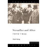 Versailles and After, 1919-1933