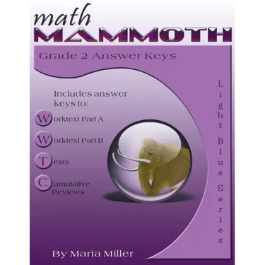 Math Mammoth Grade 2 Answer Keys