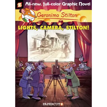 Geronimo Stilton Graphic Novels #16: Lights, Camera, Stilton!