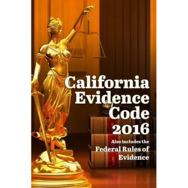 California Evidence Code 2016