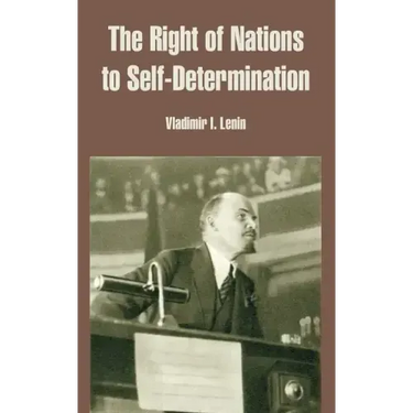 The Right of Nations to Self-Determination