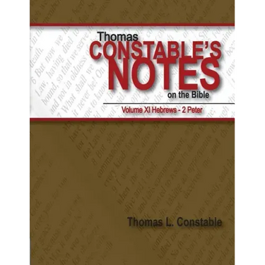 Thomas Constable's Notes on the Bible Volume XI