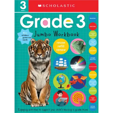 Third Grade Jumbo Workbook: Scholastic Early Learners (Jumbo Workbook)