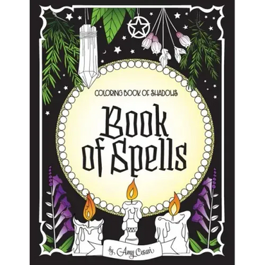 Coloring Book of Shadows: Book of Spells