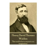 Henry David Thoreau - Walden: "It's not what you look at that matters, it's what you see."