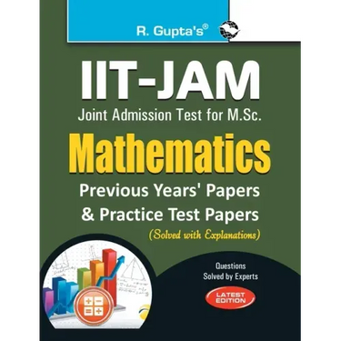 IIT-JAM M.Sc. Mathematics Practice Test & Previous Years' Papers (Solved)