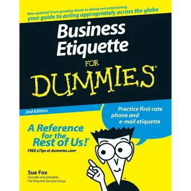 Business Etiquette for Dummies