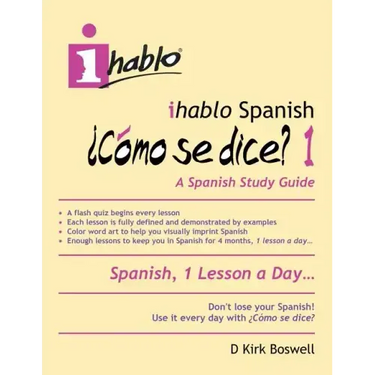 ihablo Spanish ¿Cómo se dice? 1