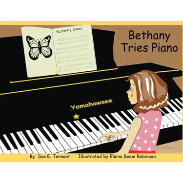 Bethany Tries Piano