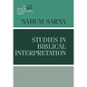 Studies in Biblical Interpretation