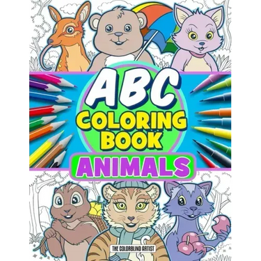 ABC Coloring Book Animals: Coloring Book for KIds - All ages