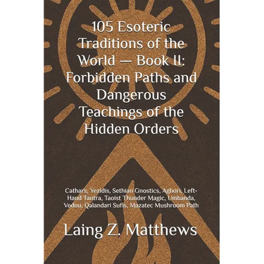 105 Esoteric Traditions of the World - Book II: Forbidden Paths and Dangerous Teachings of the Hidden Orders: Cathars, Yezidis, Sethian Gnostics, Agho